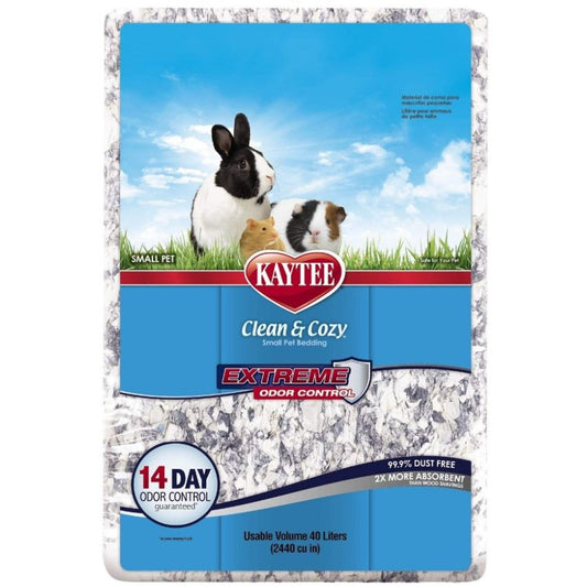 Kaytee Clean & Cozy Extreme Odor Control Small Pet Bedding-Small Pet-Kaytee-40 Liters (2440 Cu. In.)-