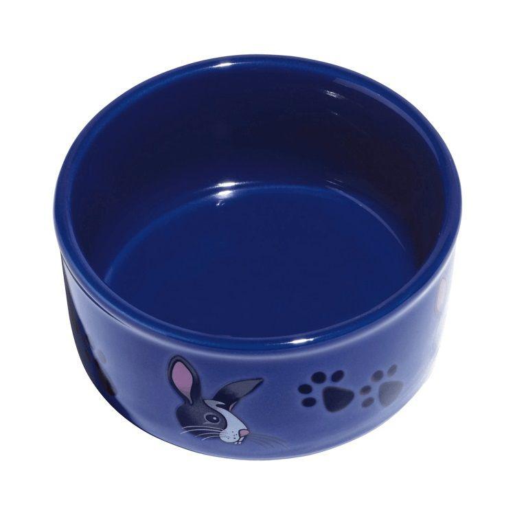 Kaytee Paw Print PetWare Bunny Bowl-Small Pet-Kaytee-1 Count-