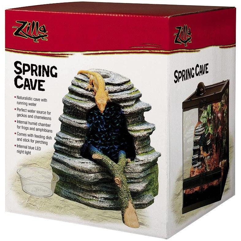 Zilla Spring Cave Reptile Decor-Reptile-Zilla-1 Count-