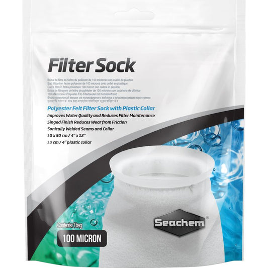 Seachem Filter Sock-Fish-Seachem-4" x 12" (4" Collar)-