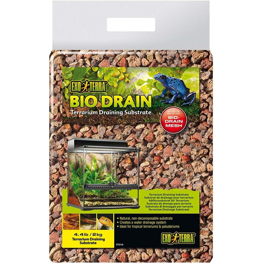 Exo-Terra BioDrain Terrarium Draining Substrate-Reptile-Exo-Terra-4.4 lb-