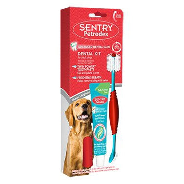 Sentry Petrodex Dental Kit for Adult Dogs-Dog-Sentry-1 count-