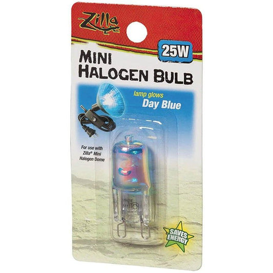 Zilla Mini Halogen Bulb - Day Blue-Reptile-Zilla-25W-