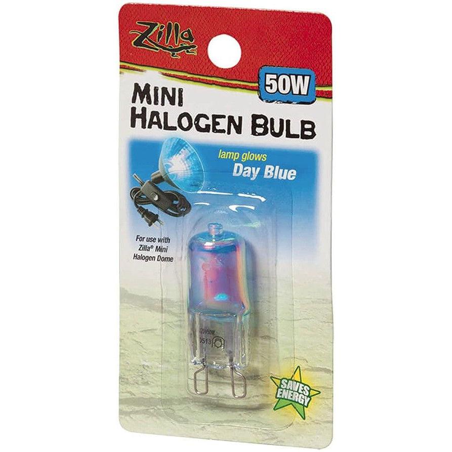 Zilla Mini Halogen Bulb - Day Blue-Reptile-Zilla-50W-