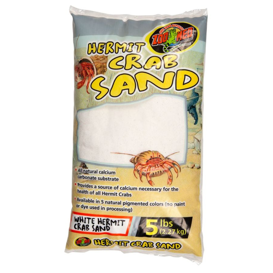 Zoo Med White Hermit Crab Sand-Reptile-Zoo Med-5 lbs-