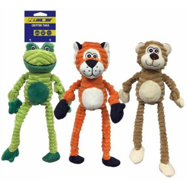 Petsport Critter Tug Dog Toy-Dog-Petsport USA-1 Pack (Assorted Styles)-