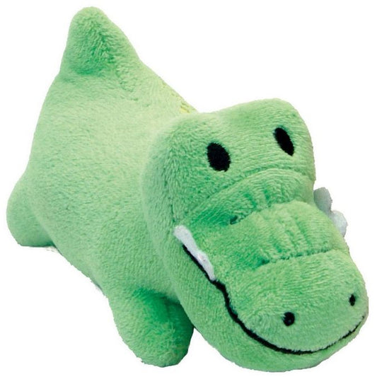 Li'l Pals Ultra Soft Plush Gator Squeaker Toy-Dog-Li'l Pals-1 count (4.5"L)-