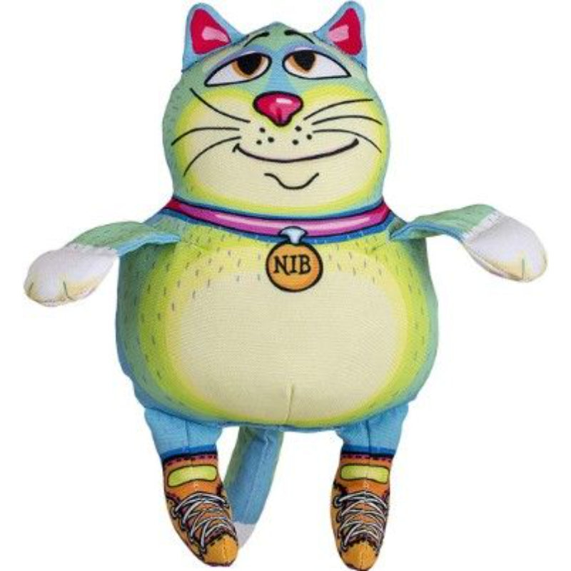 Fuzzu Sneaky Cat Nib Squeaker Large Dog Toy-Animals & Pet Supplies-BimBimPet-