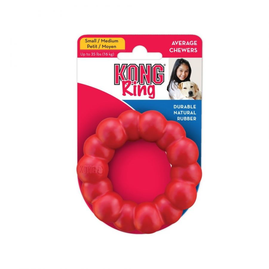 Kong Red Ring Small/Medium Chew Toy-Animals & Pet Supplies-BimBimPet-