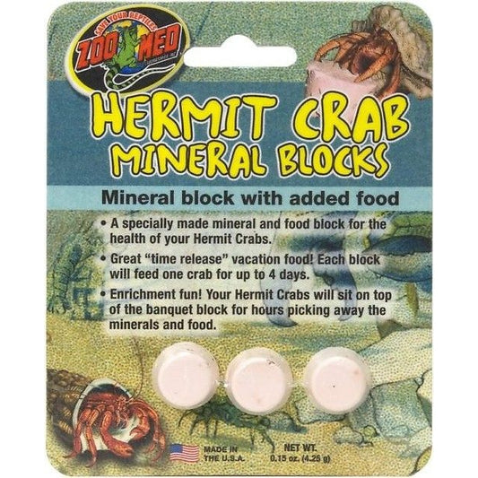 Zoo Med Hermit Crab Mineral Blocks-Fish-Zoo Med-1 count-