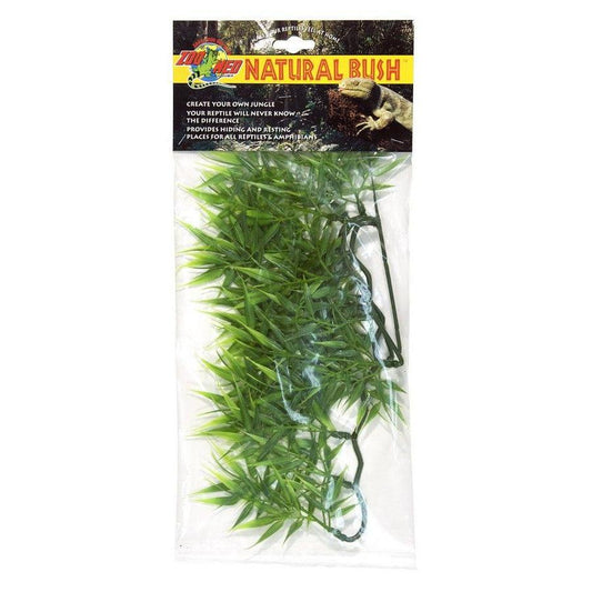 Zoo Small Madagascar Bamboo Plastic Plant Small-Reptile-Zoo Med-1 count-