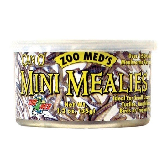 Zoo Med Can O Mini Mealies Pet Food-Reptile-Zoo Med-1.2 oz-