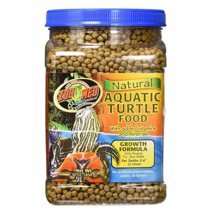 Zoo Med Aquatic Turtle Growth Food Formula-Reptile-Zoo Med-30 oz-