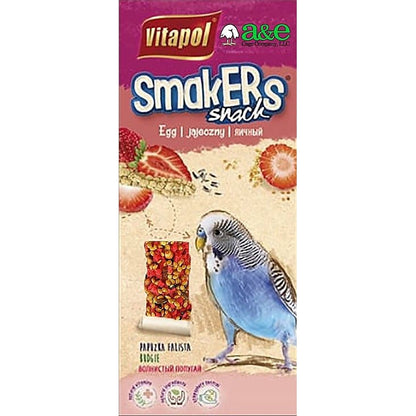 A&E Cage Company Smakers Parakeet Strawberry Treat Sticks-Bird-A&E Cage Company-2 count-