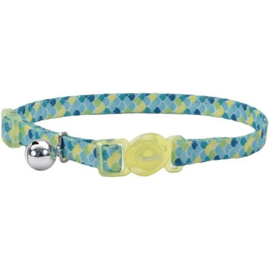 Coastal Pet Safe Cat Breakaway Collar Lime Teal-Cat-Coastal Pet-12"L x 3/8"W-
