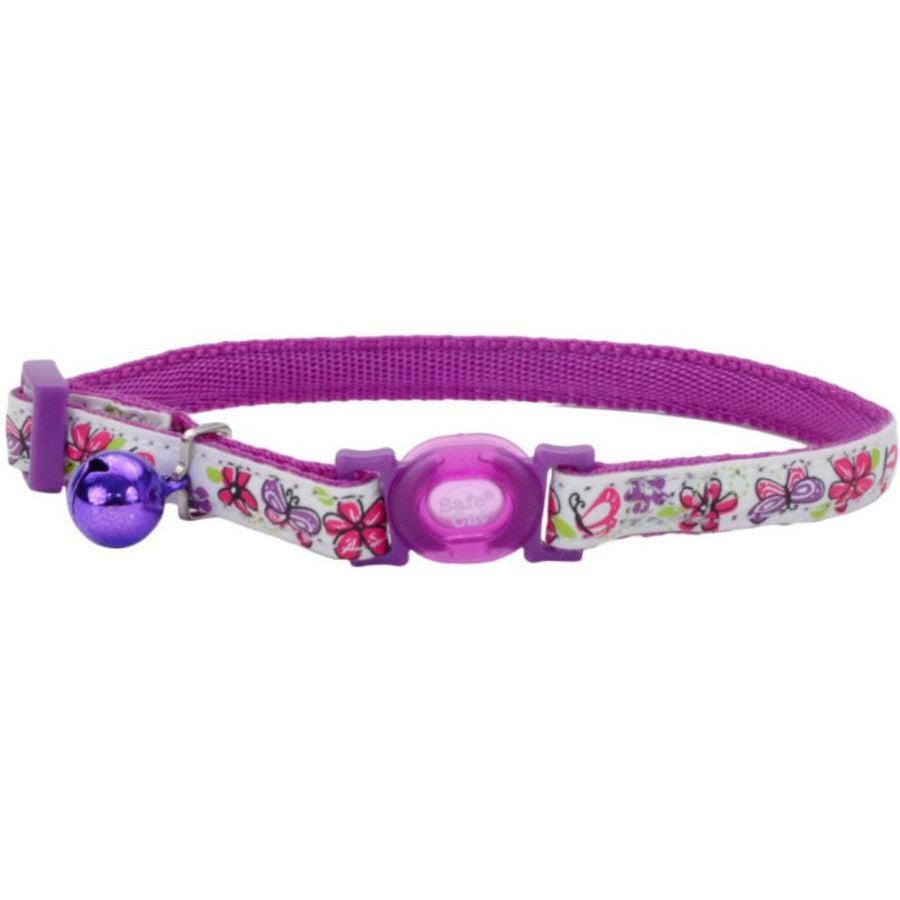 Coastal Pet Safe Cat Glow in the Dark Adjustable Collar Butterfly-Cat-Coastal Pet-12"L x 3/8"W-