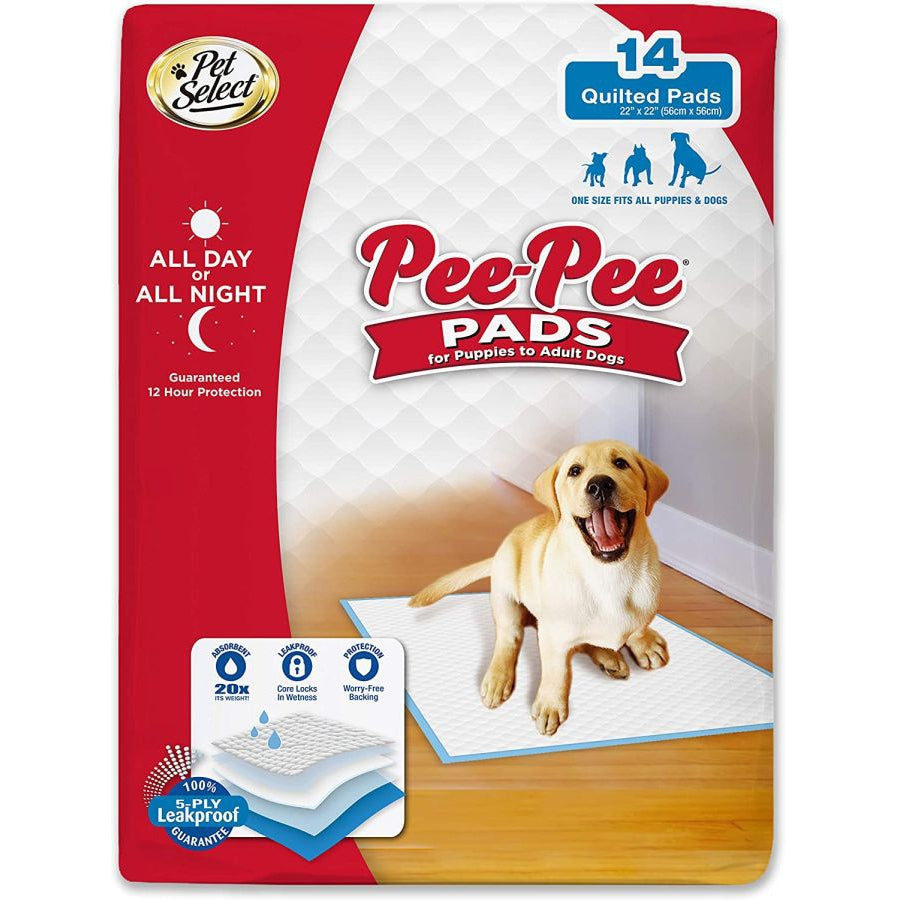 Four Paws Pee Pee Puppy Pads - Standard-Dog-Four Paws-14 count-