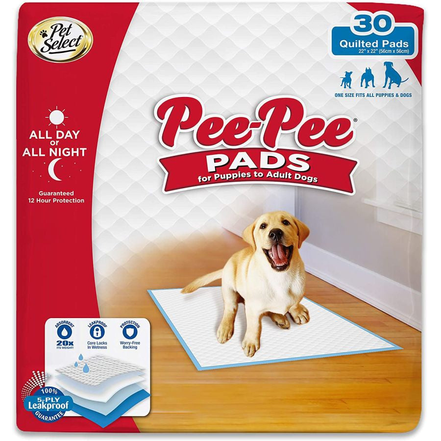 Four Paws Pee Pee Puppy Pads - Standard-Dog-Four Paws-30 count-