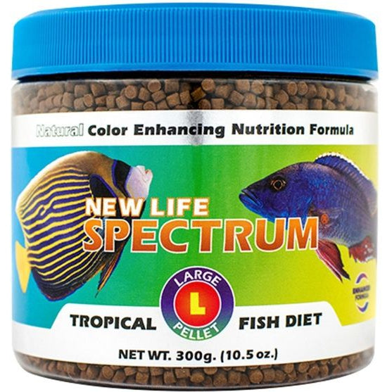 New Life Spectrum Tropical Fish Food Large Sinking Pellets-Fish-New Life Spectrum-300 g-