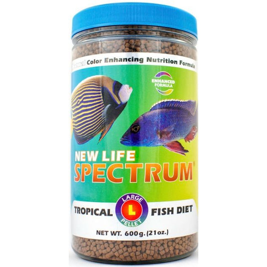 New Life Spectrum Tropical Fish Food Large Sinking Pellets-Fish-New Life Spectrum-600 g-