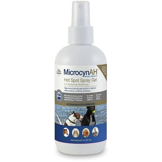 Nutri-Vet MicrocynAH Hot Spot Spray Gel-Dog-Nutri-Vet-8 oz-