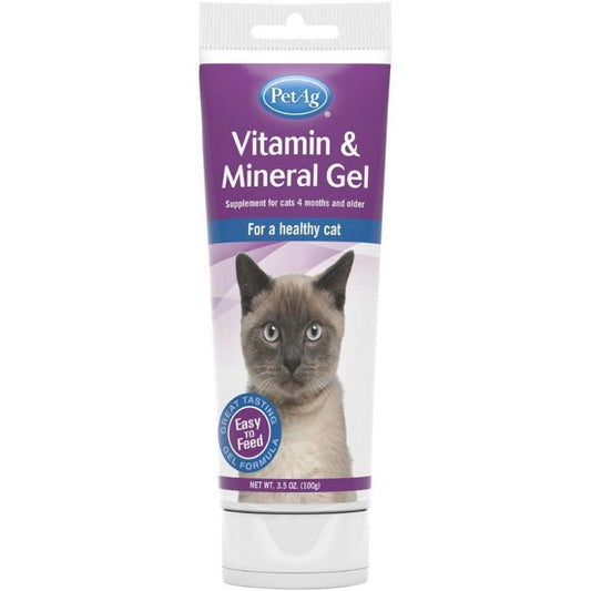 Pet Ag Vitamin & Mineral Gel for Cats-Cat-Pet Ag-3.5 oz-