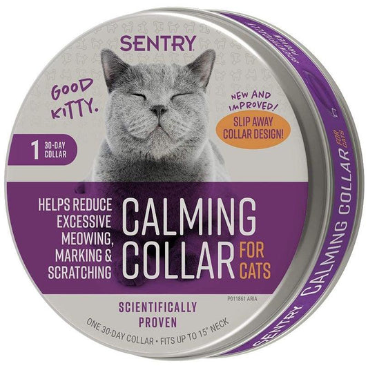Sentry Calming Collar for Cats-Cat-Sentry-1 count-