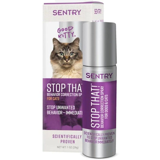 Sentry Stop That! Behavior Correction Spray for Cats-Cat-Sentry-1 oz-