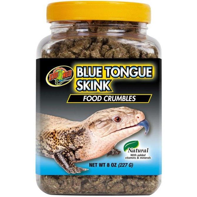 Zoo Med Blue Tongue Skink Food Crumbles-Reptile-Zoo Med-8 oz-