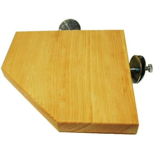 Zoo-Max Cage Corner Shelf with Angle-Bird-Zoo-Max-Medium 7"L x 7"W-