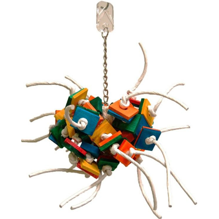 Zoo-Max Fire Ball Bird Toy-Bird-Zoo-Max-Medium 14"L x 12"W-