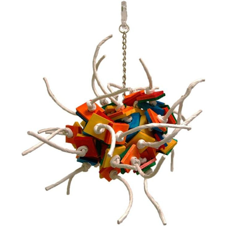 Zoo-Max Fire Ball Bird Toy-Bird-Zoo-Max-Large 17"L x 14"W-