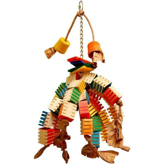 Zoo-Max Groovy Gizmo Bird Toy-Bird-Zoo-Max-22"L x 14"W-