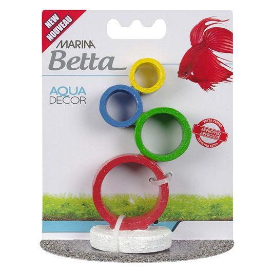 Marina Betta Aqua Decor - Circus Rings-Fish-Marina-1 count-