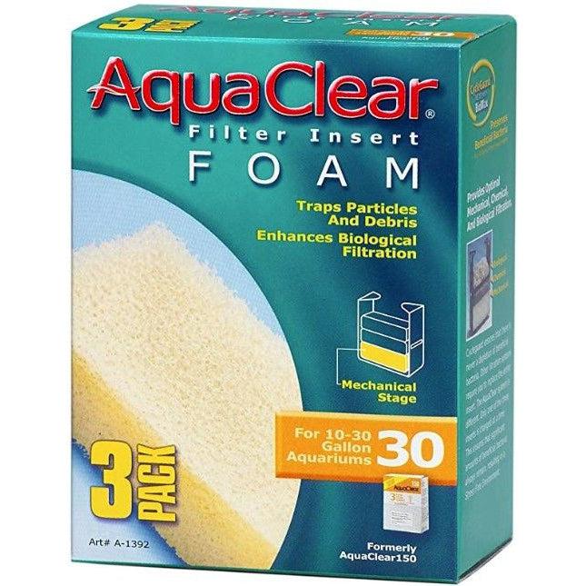 Aquaclear Filter Insert Foam-Fish-AquaClear-Size 30 - 3 count-