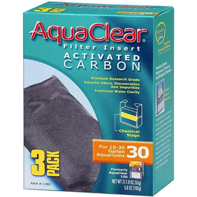 Aquaclear Activated Carbon Filter Inserts-Fish-AquaClear-Size 30 - 3 count-