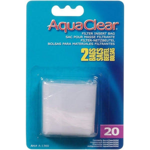 AquaClear Filter Insert Nylon Media Bag-Fish-AquaClear-20 gallon - 2 count-