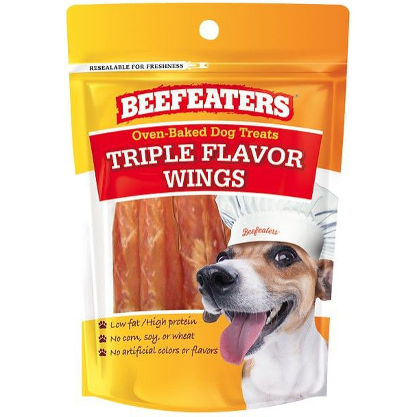 Beefeaters Oven Baked Triple Flavor Wings Dog Treat-Animals & Pet Supplies-BimBimPet-