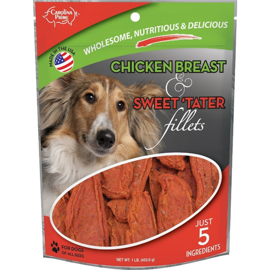 Carolina Prime Chicken and Sweet Tater Fillets-Dog-Carolina Prime-1 lb-