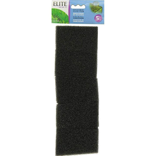 Elite Hush 35 Replacement Filter Foam-Fish-Elite-5 count-