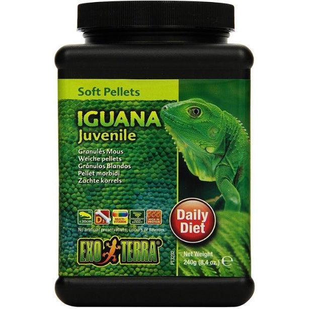 Exo Terra Soft Pellets Juvenile Iguana Food-Reptile-Exo-Terra-9.1 oz-