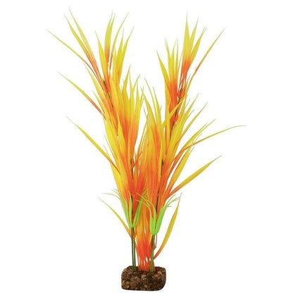 GloFish Plastic Aquarium Plant - Orange/Yellow-Fish-GloFish-Large-