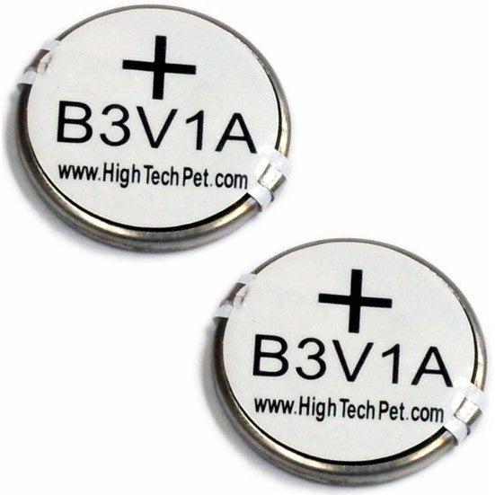 High Tech Pet Replacement B-3V1A Battery 2-Pack for HTP Collars-Dog-High Tech Pet-2 count-