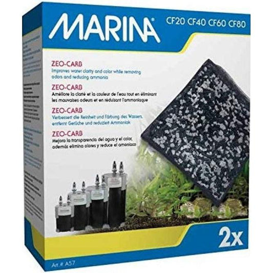 Marina Canister Filter Replacement Zeo-Carb-Fish-Marina-2 count-