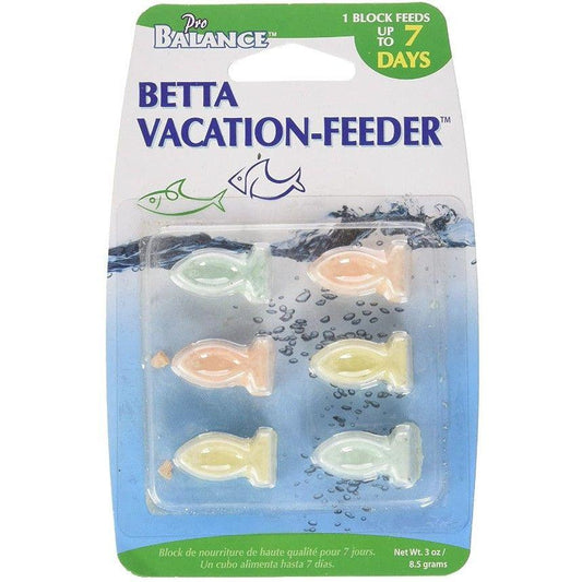 Penn Plax Betta World 7 Day Vacation Betta Feeder-Fish-Penn Plax-6 count-