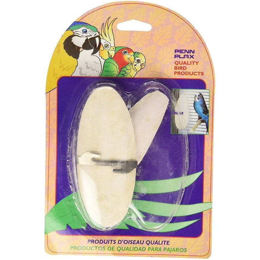 Penn Plax Medium Cuttlebone with Holder-Bird-Penn Plax-2 count-