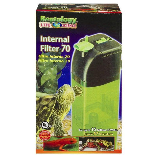 Reptology Internal Filter 70-Reptile-Reptology-70 gph (up to 15 gallons)-