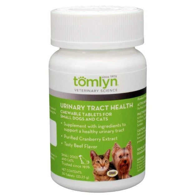 Tomlyn Urinary Tract Health Tabs for Cats-Dog-Tomlyn-30 count-