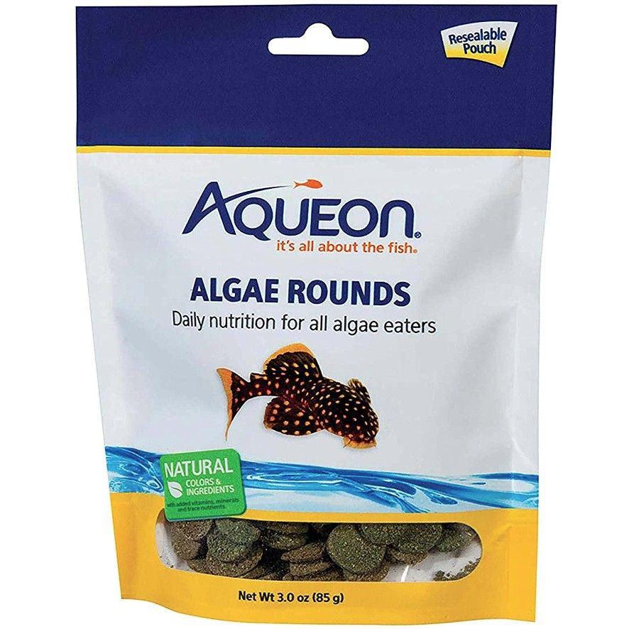 Aqueon Algae Rounds Fish Food-Fish-Aqueon-3 oz-