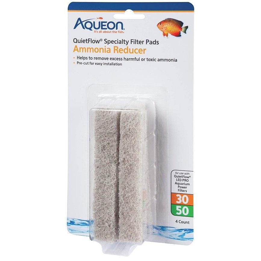 Aqueon Ammonia Reducer for QuietFlow LED Pro 30/50-Fish-Aqueon-4 count-